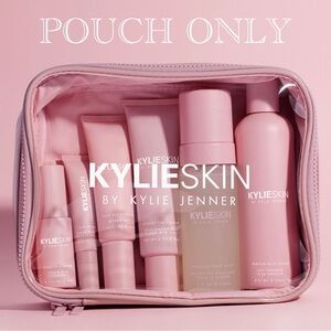 . Kylie Skin By Kylie Jenner Pink & White Skin Travel Bag